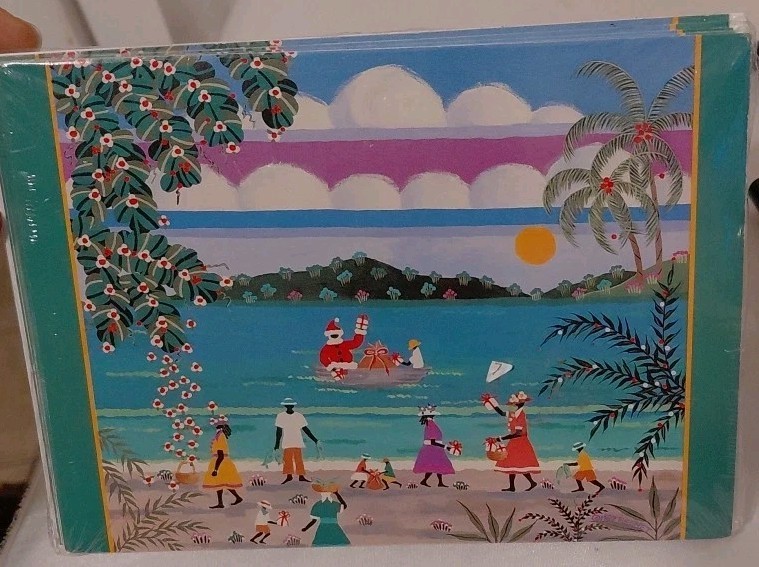 Unicef 10 Jamaica Postcards and envelopes NEW AND SEALED