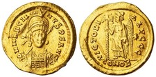 Roman Empire, Marcian (AD 450-457), AV Solidus, Constantinople,