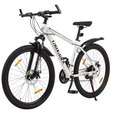 LAUXJACK 26 Zoll Mountainbike Herren Damen 21 Gang Fahrrad mit Kettenantrieb NEU