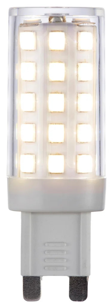Clear 3.7w LED G9 Capsule Bulb 4000K Dimmable 470lm Saxby 101620