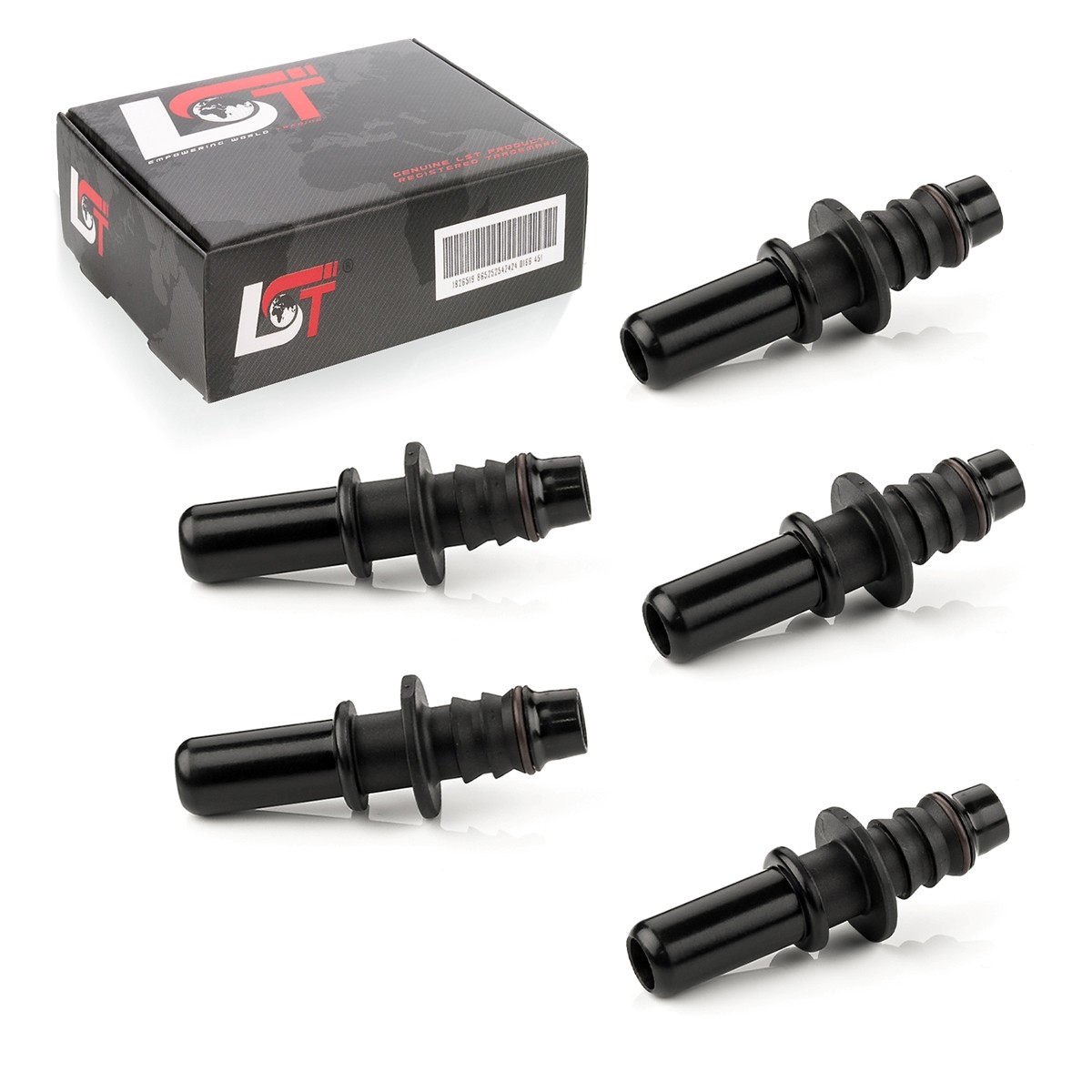 5x counterpart quick coupling straight fuel line 11.8x10 mm for AUDI A3 A7