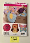 Simplicity 2935 Butterfly, Flower, Owl Rag Quilts, Uncut — photo 1