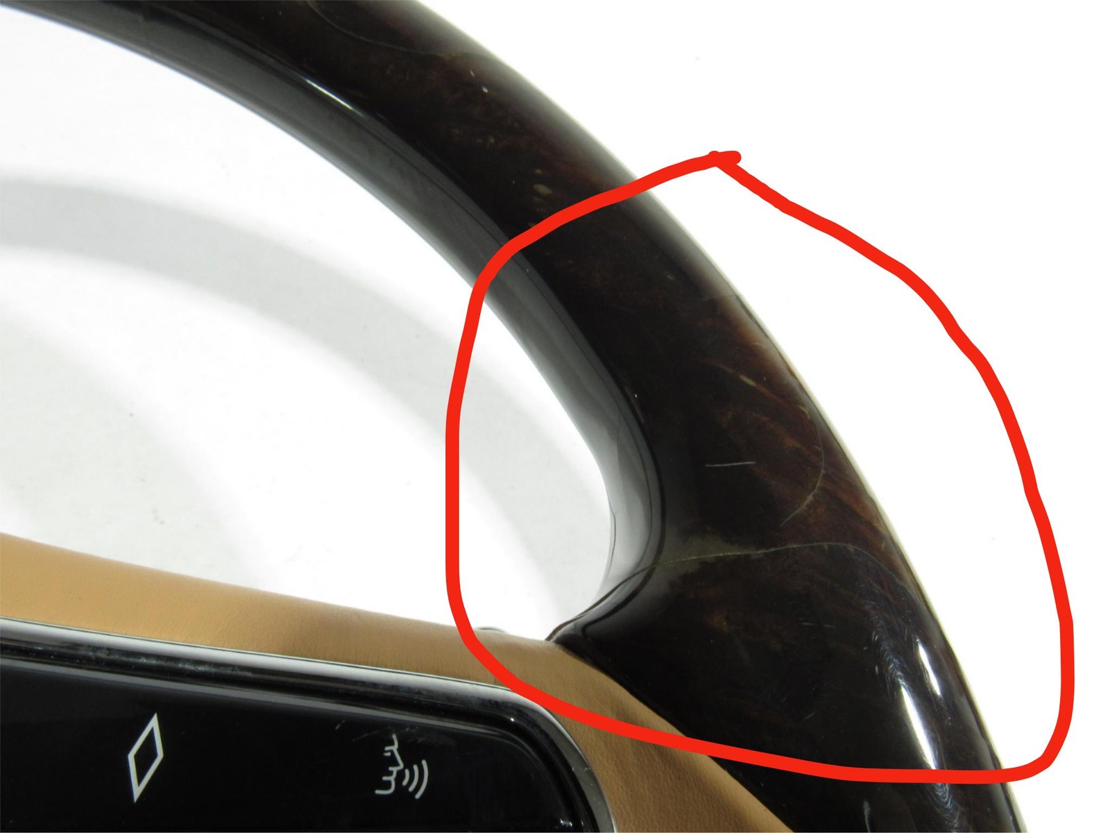 10-20 Bentley Mulsanne 2012 Steering Wheel w/ Paddle Switch Y2