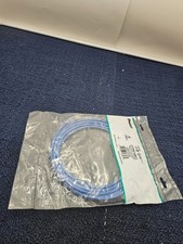  QTY 2 Panduit UTPSP10BUY 10 ft 24 AWG Copper Cat 6 UTP Patch Cord Blue