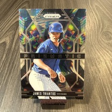 James Triantos 2025 Panini Prizm - Prizmatic #23 Chicago Cubs