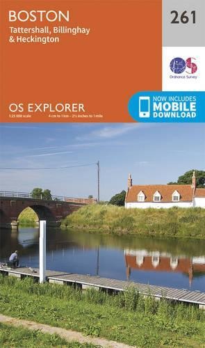 Boston Explorer Map 261 Ordnance Survey - Image 6