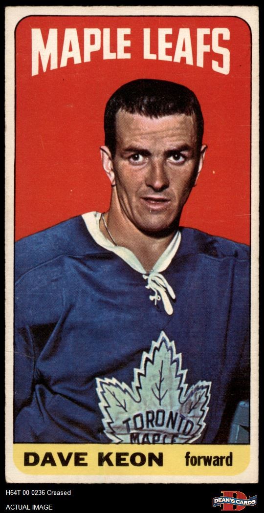 Dave Keon #94 (Hockey Cards 1964 Topps) — is it worth grading?