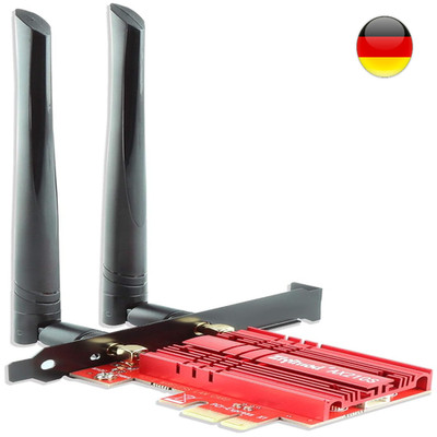 WiFi 6E Karte Intel AX210 PCIe 5400Mbit s Tri-Band