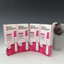 First Response Pregnancy Tests 6 Days Sooner 8 Tests Total Exp 3/27