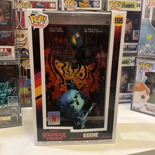 FUNKO POP Television Stranger Things Eddie 1505 Netflix Exclusive Comic Cover