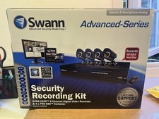 Swann Advanced Series Security Recording Kit 8 Channel DVR 4 Cameras Brand New