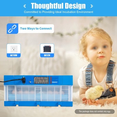 Chicken Quail Chick Hatcher Incubators Automatic Egg Incubator For Hatching Eggs