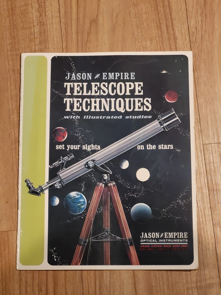 Vintage Jason Empire Refractor telescope with Wooden Tripod  - Image 2 of 4