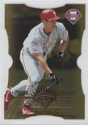 1997 Leaf Rookie Die-Cut Fractal Matrix Scott Rolen #174 HOF 9u0
