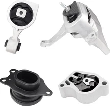 Engine Motor and Transmission Mount Kit Compatible 2007-2017 Altim, Silver 