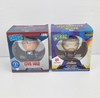 Funko Dorbz Marvel Figuren, Crossbones #129, Captain America Walgreens Exclusive
