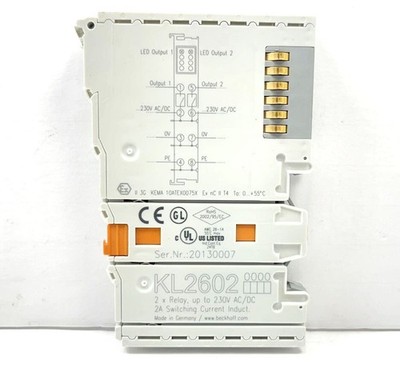 BECKHOFF KL2602 Digital Output Module 2-channel New