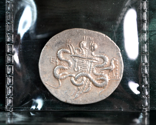 189-133 v. Chr. Ionia Ephesos Zistaphorische Tetradrachme vz König von Pergamon
