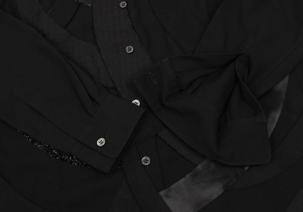 JUNYA WATANABE Different Material Paste Long Slee… - image 8