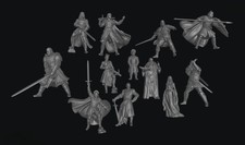 Casa Lannister scala 1/35 kit 12 personaggi modellino non dipinto stampato in resina