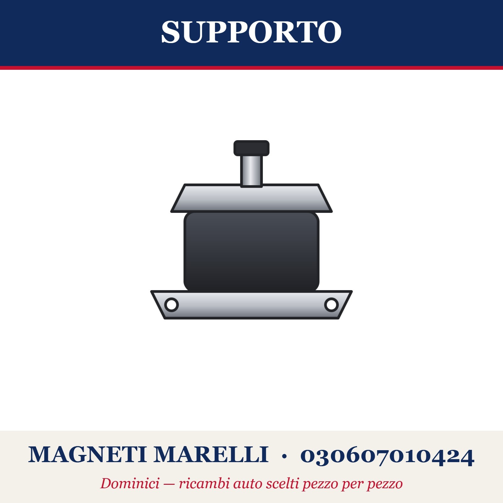 Magneti Marelli Supp.Motore Nuova 500 8532650Cfg - Immagine 2