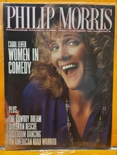 Philip Morris Magazine March April 1990 Carol Leifer Women in Comedy Americana