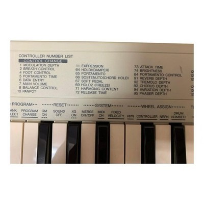 YAMAHA CBX-K1 MIDI Keyboard Controller Vintage Synth Controller