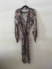 VERY RARE Spell  The Gypsy Amethyst Maxi Robe Wild Horses Boho S/M