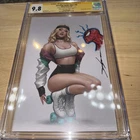 Amazing Spider-Man #40 Jeehyung Lee Spider-Gwen Virgin Variant CGC 9.8 - Signed