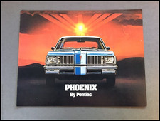 1977 Pontiac Phoenix Canada Vintage Car Sales Brochure Folder 1977 Pontiac Phoenix Canada Vintage Car Sales Brochure Folder