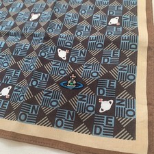 Vivienne Westwood Handkerchief Orb Embroidery 49cm Beige Used