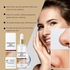 Dr.Melaxin PEEL SHOT-GLOW EXFOLIANT RICE AMPOULE (WHITE RICE/BLACK RICE