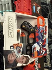 Zuru Xshot Camo Blasters Striper 8 Toy Darts Air Pocket Technology New 80'
