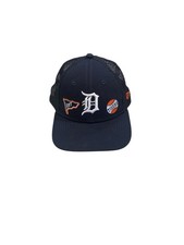 Preowned New Era 9Forty MLB Detroit Tigers SnapBack Youth Hat Rh1