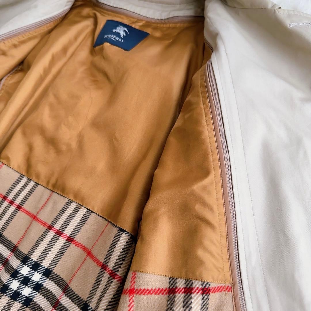Burberry London Trench Coat in Light Beige with Liner rare Men's From Japan thumbnail 20