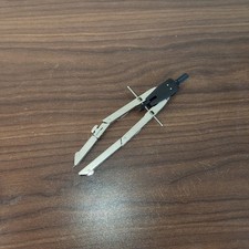 Vintage Helix Compass Drafting Drawing Precision Tool with Plastic Case