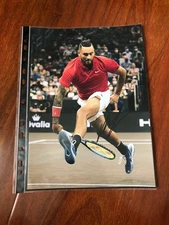 Nick Kyrgios - Tennis & ATP - signed photo - 100% Authentic (autographed)