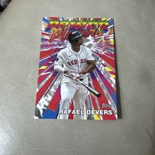 Rafael Devers 2025 Topps Baseball Card Power Players #PP-21 Boston Red Sox