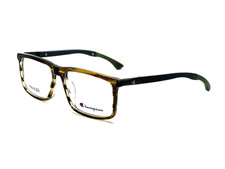AUTHENTIC CHAMPION LIT100 C01 Brown Horn Men Eyeglasses 54mm 16 135