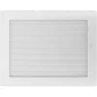 Kratki LüFtungsgitter 22X30 Weiß Jalousie