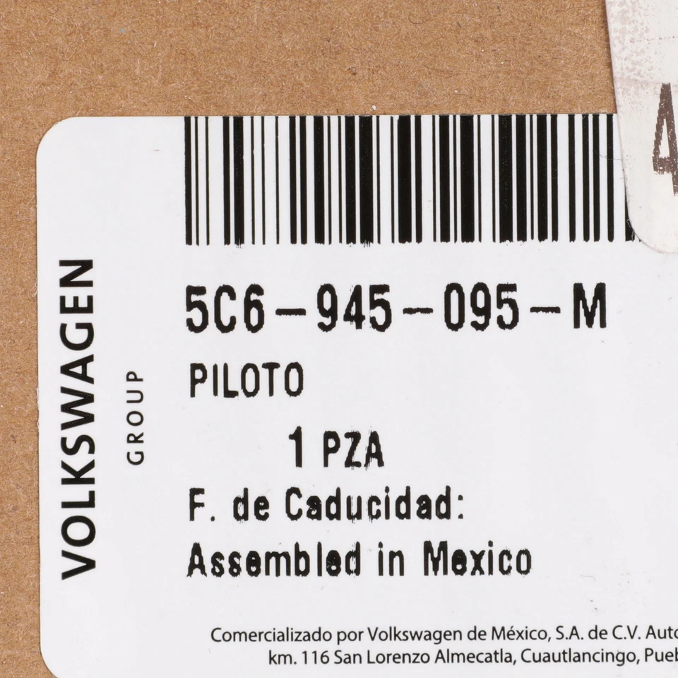 Conjunto de lámpara trasera exterior izquierda OEM NUEVO 2016-2018 VW Volkswagen Jetta 5C6945095M Foto 4 de 4