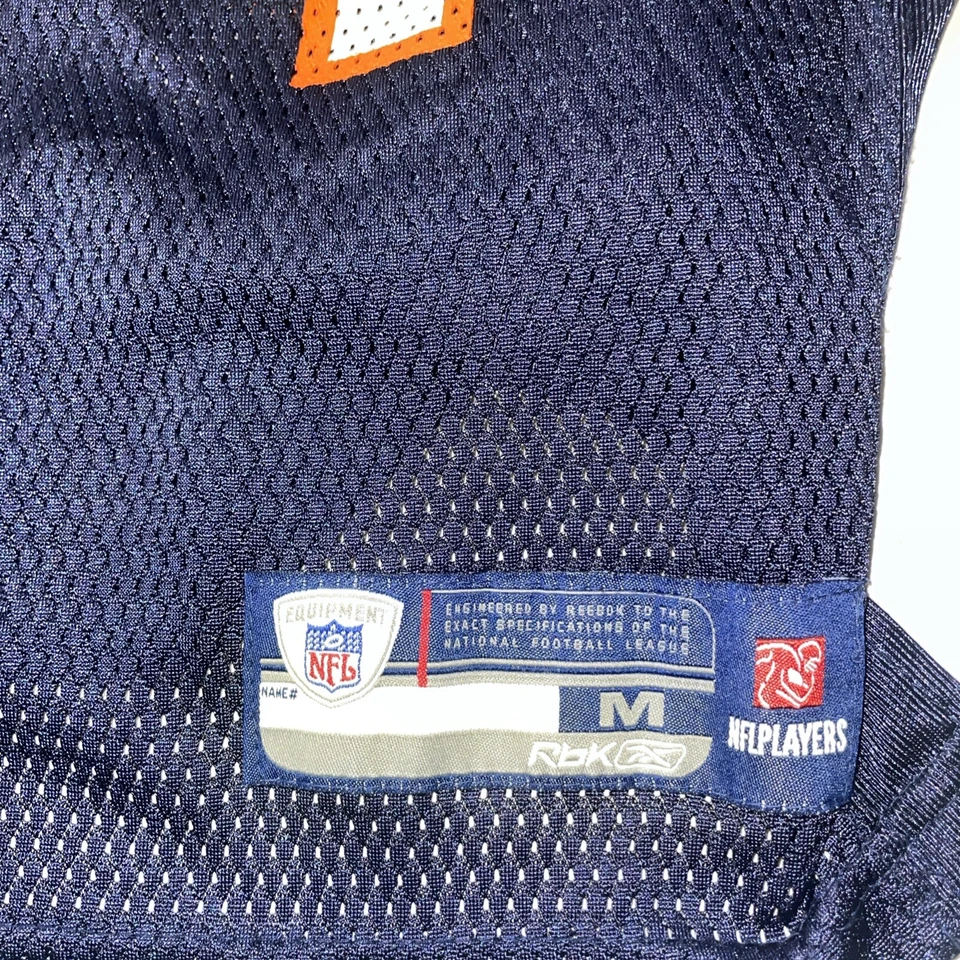 Camiseta Reebok NFL Chicago Bears Niños Talla Mediana Top Poliéster Cuello en V 54 Ur Foto 2 de 4