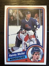 1984-85 O-Pee-Chee Randy Moller #284 Nordiques