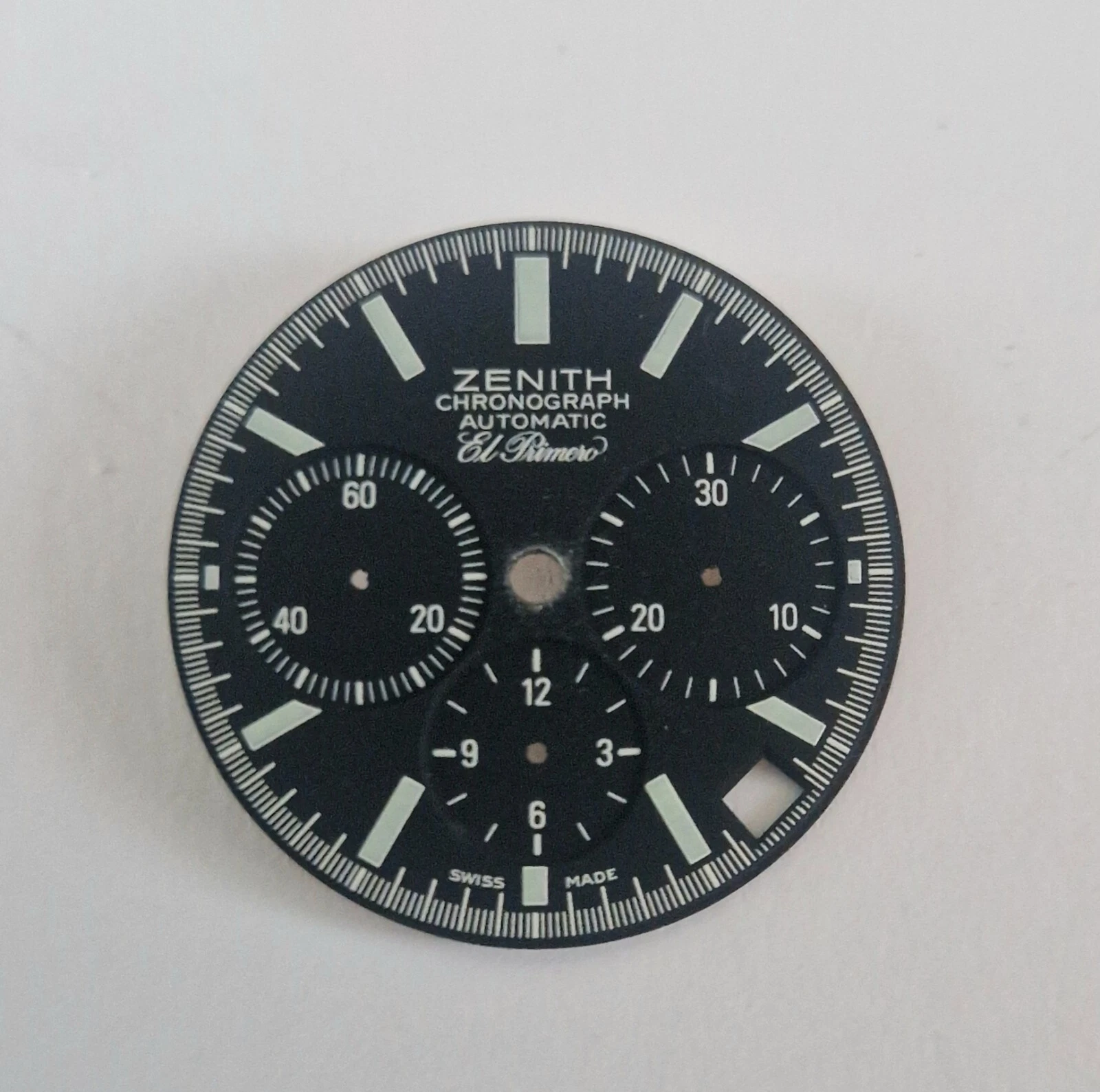 Zenith — Zenith  El Primero 'Pilot'  'Diver' A3822  Dial  NOS unused original and genuine