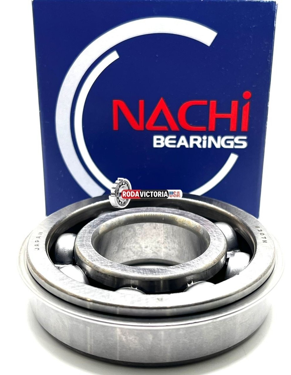NACHI JAPAN 6307 NR Ball Bearing, No Seals + Snap Ring 35x80x21 mm
