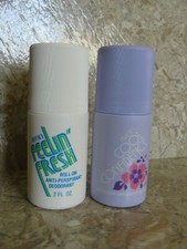 VTG 1981 Lot Avon Roll On Anti Perspirant Cool Confidence Feelin Fresh 2 oz EACH
