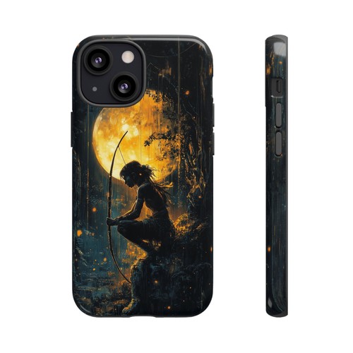 Aztec Girl Hunter Bow Arrow - Phone Ink Case for iPhone, Galaxy, Pixel - Picture 96 of 281