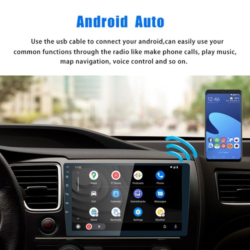 6+128G 2DIN 10'' Car Radio Stereo Apple Carplay Android Auto DSP QLED GPS AM AI - Picture 8 of 24