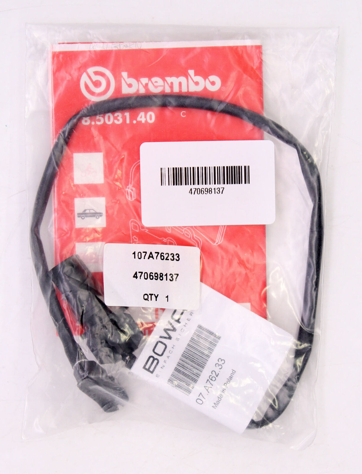 Brembo Brake Pad Sensor Part Number - 470698137 | eBay