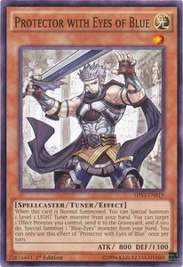 Protector with Eyes of Blue - SHVI-EN019 - Common - 1st Edition x3 - Near Mint